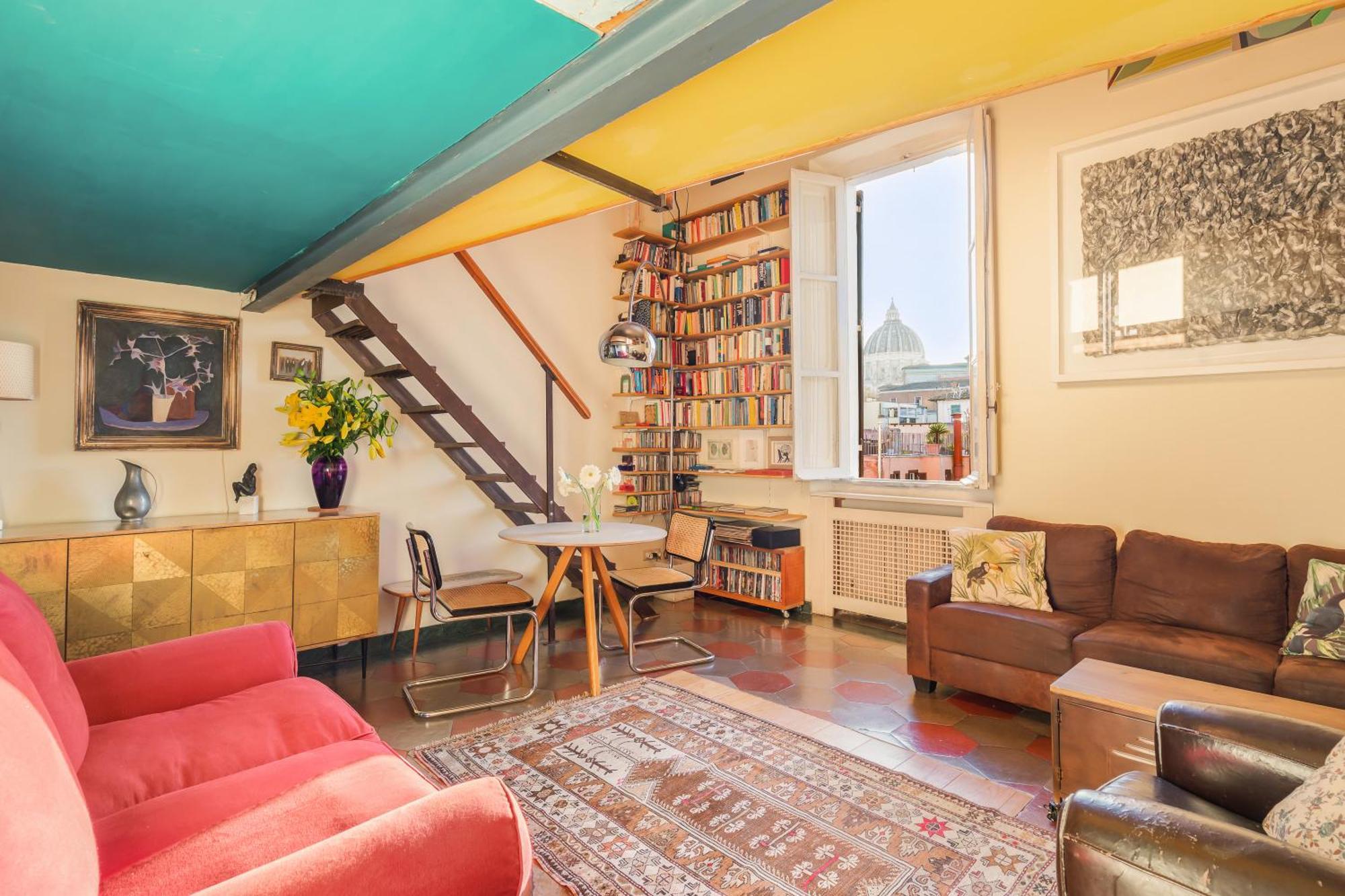 Apartamento Penthouse In Exclusive Borgo Pio District Roma